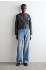 Wool Cardigan Gray - Image 2