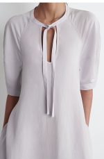 Lace-Up Regular Dress - Image 2