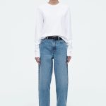 Standard Tapered High Waist And Ankle Denim