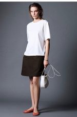 Cotton Skirt Brown - Image 2