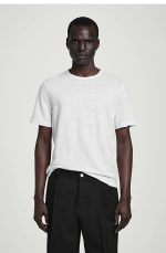 Linen T-Shirt White