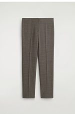 Cashmere Slim Trousers Gray - Image 3