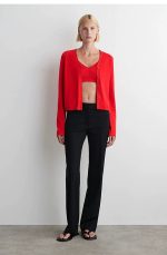 Cotton V-Neck Cardigan