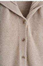 Wool Cardigan Beige - Image 5