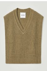 Cashmere V-Neck Vest - Image 4