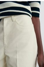 Cotton Straight Pants - Image 2