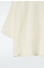 Silk T-Shirt Beige - Image 4