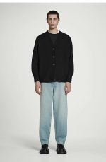 Casual Straight Mid-waist Denim