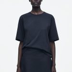 Cotton T-Shirt Navy