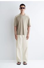 Knitted Short-Sleeve T-Shirt - Image 2