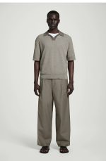 Knitted Polo Gray - Image 2
