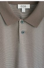 Knitted Polo Brown - Image 5