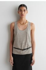Cotton Round-Neck Vest
