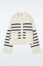 Wool Round-Neck Cardigan - Image 4