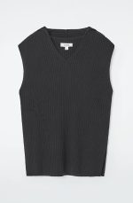Wool Vest Black - Image 3