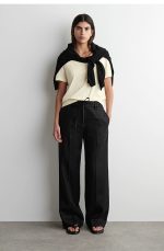 Cotton V-Neck T-Shirt - Image 2