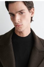 Wool Turtleneck Pullover Black - Image 3