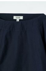 Cotton Shirt Navy - Image 5