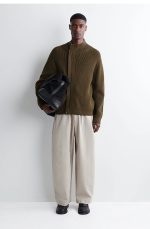 Drawstring Pants Beige