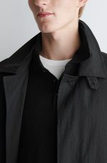 Merino Long-Sleeve Polo Black - Image 3