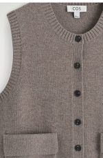 Wool Round-Neck Vest - Image 5