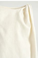 Linen Regular Dress - Image 5