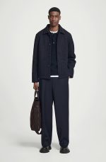 Collared Jacket Blue