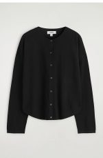 Merino Cardigan Black - Image 4