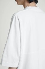 Round-Neck T-Shirt White - Image 3