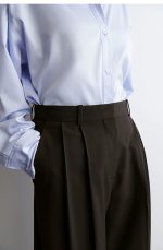 Wool Wide-Leg Pants - Image 3
