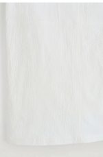 Ruched Skirt White - Image 5