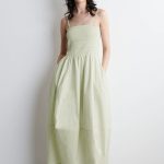 Pleated Skirt Green