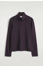 Knitted Turtleneck Top - Image 4