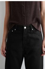 Denim Straight Pants - Image 3