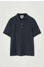 Cotton Polo Navy - Image 4