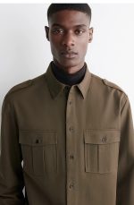 Cotton Shirt Brown - Image 3