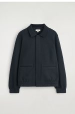 Cotton Jacket Navy - Image 4