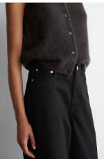 Wide-Leg Jeans Black - Image 3