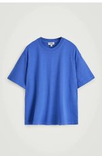 Round-Neck T-Shirt Blue - Image 4