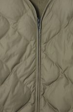 Quilted Jacket Khaki - Image 5
