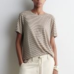 Linen Round-Neck T-Shirt