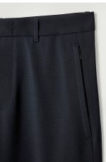 Wool Straight Pants Navy - Image 5