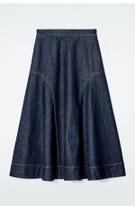 Denim Regular Skirt - Image 3
