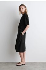 Knitted T-Shirt Black - Image 2