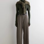 Wool Wide-Leg Pants