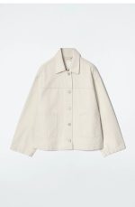 Denim Jacket Beige - Image 3