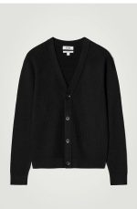 Knitted Cardigan Black - Image 3