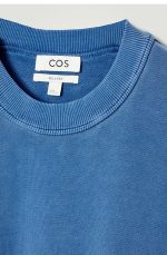 Round-Neck Hoodie Blue - Image 4