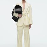 Cotton Lace-Up Blazer