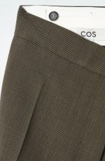 Wool Barrel Pants Brown - Image 4